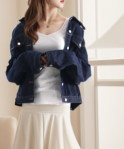 classicalelf（クラシカルエルフ）の「ランダムリブ スクエア無地2wayタンクトップ（袖なし）（タンクトップ・レディース・ホワイト/ブラック/ベージュ/ブラウン/チャコール/グレイッシュベージュ/パープル/オレンジ/グリーン/グレー系その他・MEDIUM/LARGE/X-LARGE/XX-LARGE/SMALL）」の18枚目の写真