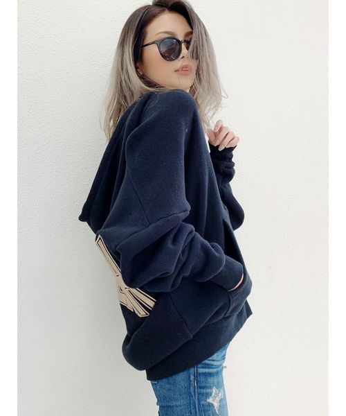 GYDA（ジェイダ）の「BLAHBLAH ZIP UPスウェットパーカー（パーカー