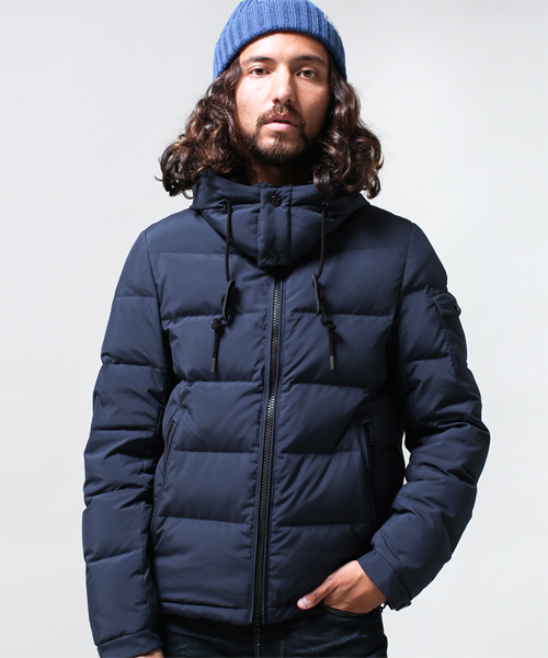 NANO universe（ナノユニバース）の「西川ダウンジャケット（ダウンジャケット/コート・メンズ・ブラック/カーキ/ネイビー・X-LARGE/SMALL/MEDIUM/LARGE）」の5枚目の写真