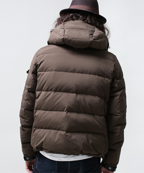 NANO universe（ナノユニバース）の「西川ダウンジャケット（ダウンジャケット/コート・メンズ・ブラック/カーキ/ネイビー・X-LARGE/SMALL/MEDIUM/LARGE）」の7枚目の写真