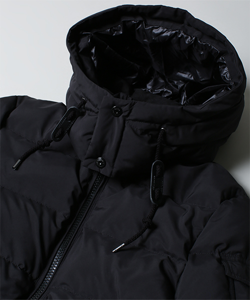 NANO universe（ナノユニバース）の「西川ダウンジャケット（ダウンジャケット/コート・メンズ・ブラック/カーキ/ネイビー・X-LARGE/SMALL/MEDIUM/LARGE）」の17枚目の写真