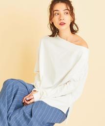 BEAUTY&YOUTH UNITED ARROWS | BY∴ ボートネックロングスリーブカットソー(Tシャツ/カットソー)