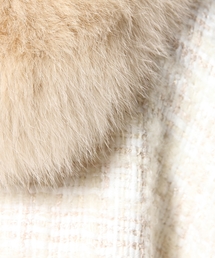 GRACE CONTINENTAL（グレースコンチネンタル）の「フォックスファー衿