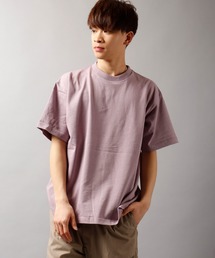 POWER TO THE PEOPLE ビッグシルエット 天竺 無地半袖Tシャツ