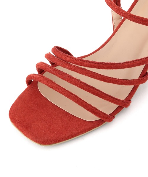 ROPE' PICNIC（ロペピクニック）の「【WEB限定サイズ:24.5】ナロウストリングヒールサンダル（サンダル・レディース・ブラック/キナリ/イエロー系その他2/レンガ・23.0cm/23.5cm/24.0cm/24.5cm）」の5枚目の写真