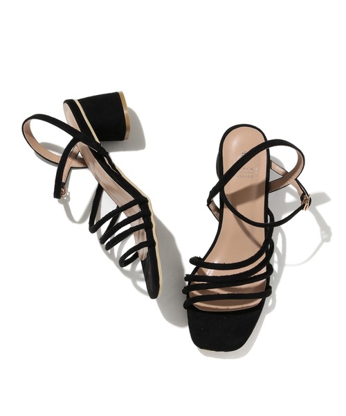 ROPE' PICNIC（ロペピクニック）の「【WEB限定サイズ:24.5】ナロウストリングヒールサンダル（サンダル・レディース・ブラック/キナリ/イエロー系その他2/レンガ・23.0cm/23.5cm/24.0cm/24.5cm）」の11枚目の写真