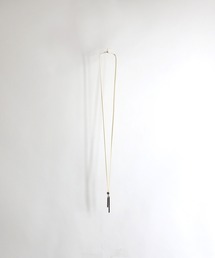 Confirm / コンファーム 2バーレザーネックレス