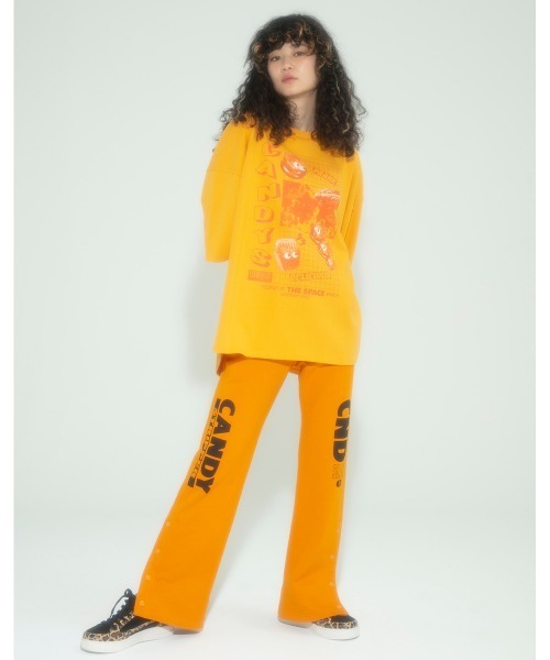 Candy Stripper（キャンディストリッパー）の「JUNK PLANET TEE（Tシャツ/カットソー・レディース・イエロー/ブラック/オフホワイト・2）」の10枚目の写真