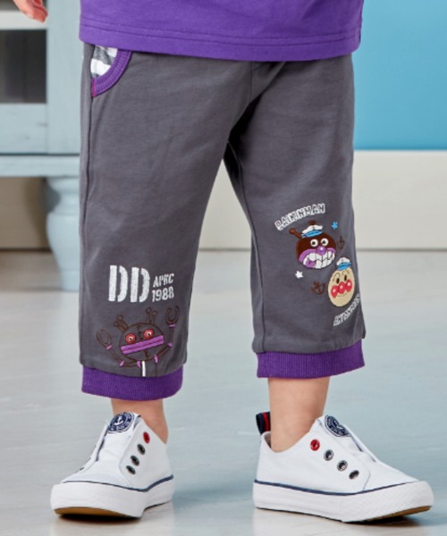 ANPANMAN KIDS COLLECTION(アンパンマンキッズコレクション)の「【アンパンマン】だだんだんマリンパンツ(その他パンツ)」|グレー