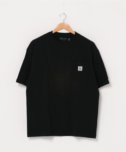 THE MORNING AFTER（ザ モーニング アフター）の「[ WOODS / ウッズ ] BIGポケットTシャツ（Tシャツ/カットソー・メンズ・ブラック/ブラウン/グリーン/パープル/ベージュ/イエロー/ホワイト・MEDIUM/LARGE/X-LARGE）」の2枚目の写真