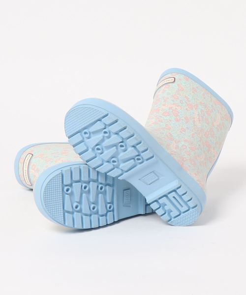 Catherine Cottage（キャサリンコテージ）の「総柄プリント レインブーツ（レインシューズ・キッズ・ライトブルー/ブラック/ブルー/ミント/ドット・23/24/22/20/19/21）」の11枚目の写真