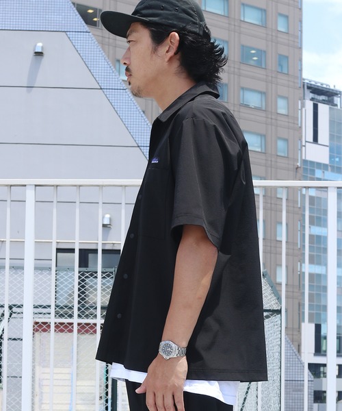 THOUSAND MILE（サウザンドマイル）の「【THOUSAND MILE】MEN'S SUMMER VACATION HOME WEAR LEISURE SET UP【サウザンド マイル】メンズ サマー ヴァケーション ホーム ウェア レジャー セット アップ（シャツ/ブラウス・メンズ・ネイビー/オリーブ/ブラック・M/L）」の19枚目の写真