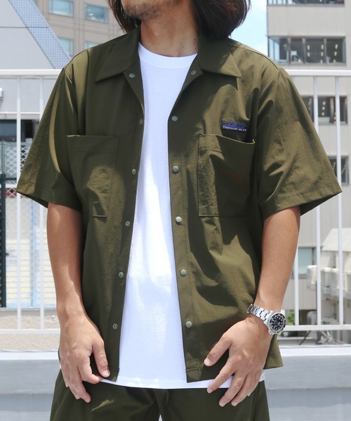 THOUSAND MILE（サウザンドマイル）の「【THOUSAND MILE】MEN'S SUMMER VACATION HOME WEAR LEISURE SET UP【サウザンド マイル】メンズ サマー ヴァケーション ホーム ウェア レジャー セット アップ（シャツ/ブラウス・メンズ・ネイビー/オリーブ/ブラック・M/L）」の21枚目の写真