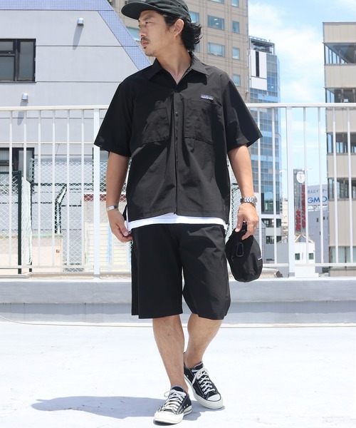 THOUSAND MILE（サウザンドマイル）の「【THOUSAND MILE】MEN'S SUMMER VACATION HOME WEAR LEISURE SET UP【サウザンド マイル】メンズ サマー ヴァケーション ホーム ウェア レジャー セット アップ（シャツ/ブラウス・メンズ・ネイビー/オリーブ/ブラック・M/L）」の18枚目の写真