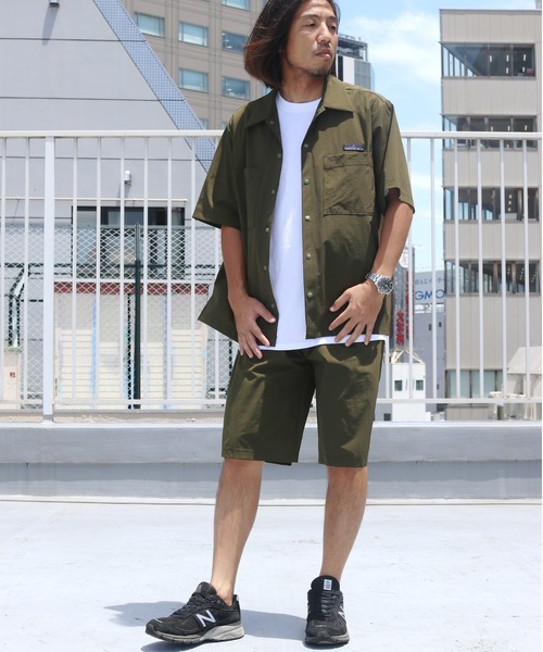 THOUSAND MILE（サウザンドマイル）の「【THOUSAND MILE】MEN'S SUMMER VACATION HOME WEAR LEISURE SET UP【サウザンド マイル】メンズ サマー ヴァケーション ホーム ウェア レジャー セット アップ（シャツ/ブラウス・メンズ・ネイビー/オリーブ/ブラック・M/L）」の11枚目の写真