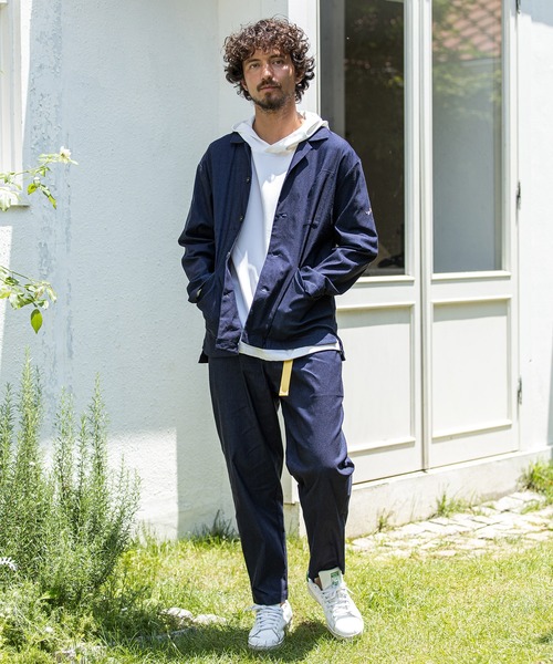 CALL&RESPONSE(コールアンドレスポンス)の「mj7365-ストレッチワークジャケット(カバーオール・メンズ・インディゴブルー・2/5/1/4)」の6枚目の写真