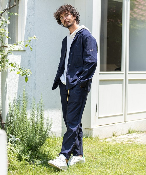 CALL&RESPONSE(コールアンドレスポンス)の「mj7365-ストレッチワークジャケット(カバーオール・メンズ・インディゴブルー・2/5/1/4)」の10枚目の写真