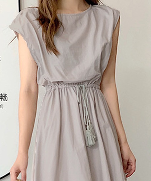 Amulet（アミュレット）の「最安値挑戦!ゆったりシルエットロングワンピース（ワンピース・レディース・キャメル/アイボリー/カーキ/ブラック/ネイビー/グレー/ブラウン・FREE）」の13枚目の写真