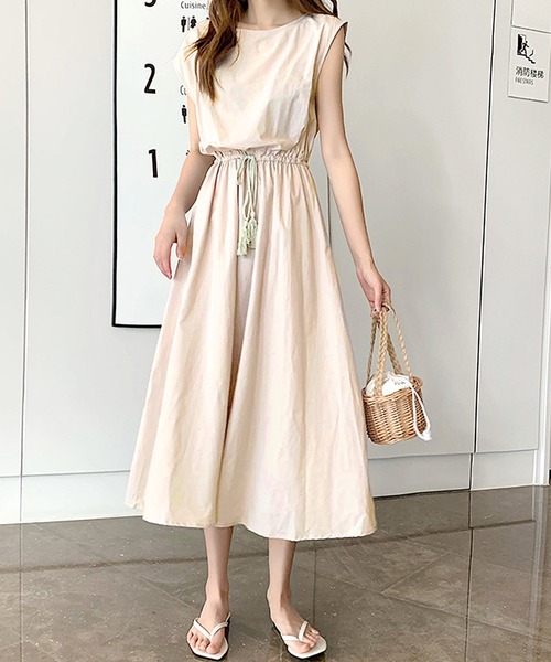 Amulet（アミュレット）の「最安値挑戦!ゆったりシルエットロングワンピース（ワンピース・レディース・キャメル/アイボリー/カーキ/ブラック/ネイビー/グレー/ブラウン・FREE）」の22枚目の写真