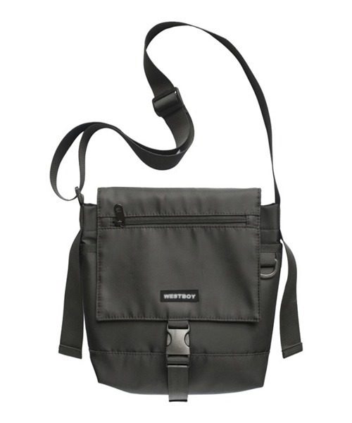 WESTBOY（ウエストボーイ）の「スクエアショルダーバッグ WB2026【WB ORIGINALS】（ショルダーバッグ・メンズ・ブラック・FREE）」の20枚目の写真