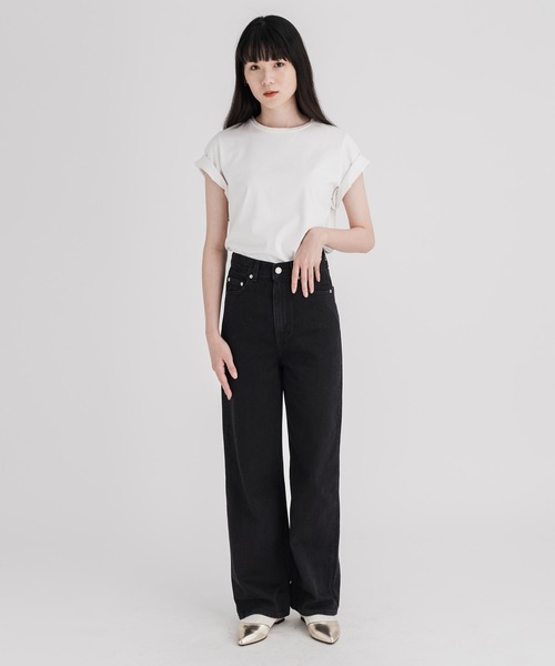 Levi's（リーバイス）の「HIGH LOOSE TRAINWRECK（デニムパンツ・レディース・ブラック・30inch/28inch/29inch/24inch/25inch/26inch/27inch/23inch）」の4枚目の写真