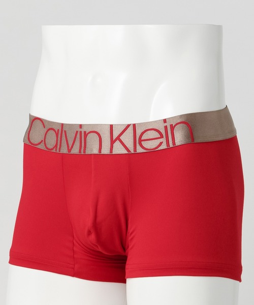 Calvin Klein Underwear（カルバンクラインアンダーウェア）の「ICON ワードロゴ ストレッチ ローライズ ボクサー パンツ（ボクサーパンツ・メンズ・ブラック/ネイビー/レッド/ピンク/その他/グレー・S/M/L/XL）」の5枚目の写真