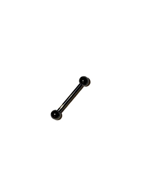 MORPH(モルフ)の「MORPH モルフ バーベルボディーピアス 14ゲージ 6mm~18mm(ピアス(片耳用)・メンズ・ブラック・6/8/10/12/14/16/18)」の4枚目の写真