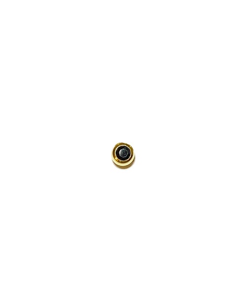 MORPH(モルフ)の「MORPH モルフ スワロフスキーボディピアスキャッチ 14ゲージ 5mm GOLD(ピアス(片耳用)・メンズ・クリア/バイオレット/スカイブルー/ライトピンク/ラベンダー/レッド/ブルー/レインボー/エメラルド/ライトグリーン/ブラック/ローズ・5)」の1枚目の写真