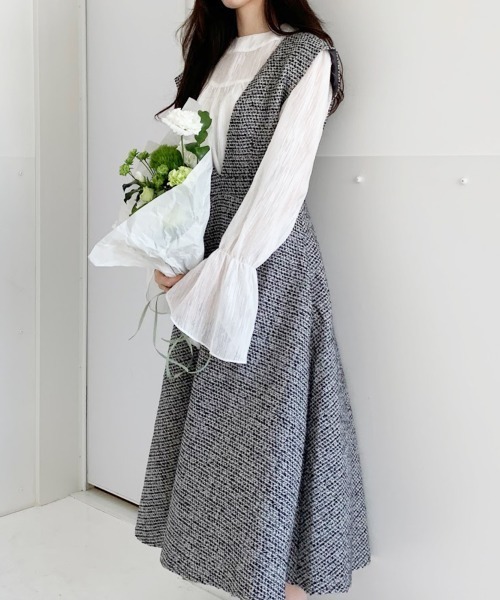 セール Web限定 櫻田結子プロデュース ツイードジャンパースカート スカート Ranan ラナン のファッション通販 Zozotown セール Web限定 櫻田結子プロデュース ツイードジャンパースカート スカート Ranan ラナン のファッション通販 Zozotown