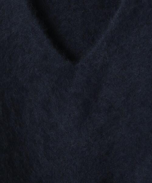 BEAUTY&YOUTH UNITED ARROWS(ビューティーアンドユースユナイテッドアローズ)の「BY ヘアリーVネックニットプルオーバー(ニット/セーター・レディース・ベージュ/ネイビー/グレー・FREE)」の13枚目の写真
