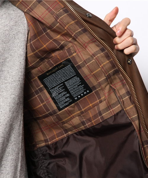 Barbour(バブアー)の「<WEB限定>Barbour / Bedale SL(ブルゾン・メンズ・ブラウン/ブラック/オリーブ・42/38/36/40/34)」の15枚目の写真