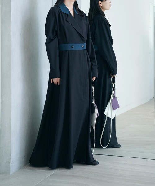 セール Ll By Michelle テーラードバイカラーワンピ ワンピース Ll By Michelle ニーバイミッシェル のファッション通販 Zozotown