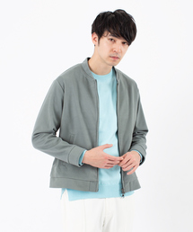 ストレッチ メルトン Wzip ブルゾン