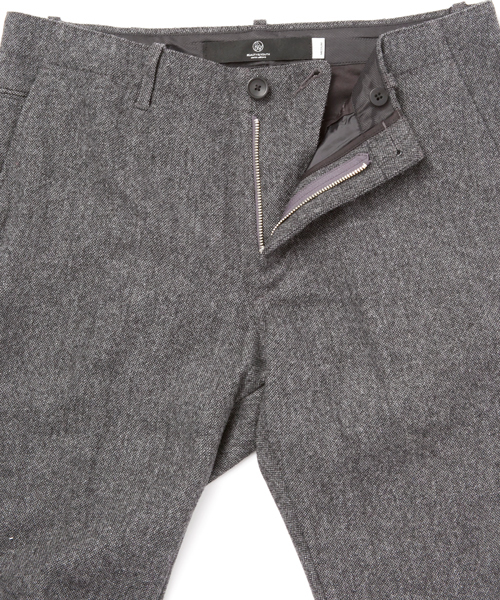 BEAUTY&YOUTH UNITED ARROWS（ビューティーアンドユースユナイテッドアローズ）の「【WEB限定】by ∴ ホームスパン ノープリーツ スキニー パンツ◆（スラックス・メンズ・グレー/ダークグレー/ネイビー・SMALL/X-LARGE/MEDIUM/LARGE）」の6枚目の写真