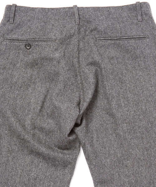 BEAUTY&YOUTH UNITED ARROWS（ビューティーアンドユースユナイテッドアローズ）の「【WEB限定】by ∴ ホームスパン ノープリーツ スキニー パンツ◆（スラックス・メンズ・グレー/ダークグレー/ネイビー・SMALL/X-LARGE/MEDIUM/LARGE）」の7枚目の写真