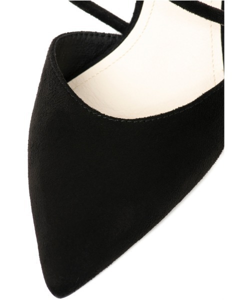 R&E(アールアンドイー)の「【R&E】クロスストラップスティックヒールパンプス(パンプス・レディース・アイボリー/ブラック系その他/ベージュ系その他/ブラック系その他2/ベージュ系その他2/ピンクベージュ/ネイビー/ブラック・22.5cm/23.5cm/24.5cm/23.0cm/24.0cm/22.0cm)」の12枚目の写真