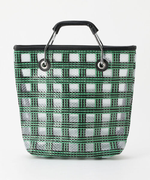 CONTROL FREAK / CTFK（コントロールフリーク）の「【CONTROL FREAK/コントロール フリーク】MIXメッシュトートバッグ（トートバッグ・レディース・グリーン系その他/マルチ・FREE）」の2枚目の写真