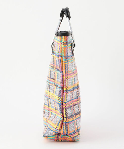 CONTROL FREAK / CTFK（コントロールフリーク）の「【CONTROL FREAK/コントロール フリーク】MIXメッシュトートバッグ（トートバッグ・レディース・グリーン系その他/マルチ・FREE）」の4枚目の写真