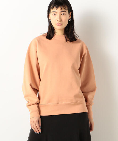 EDITION（エディション）の「HIGH TWIST SWEAT コットンビッグプルオーバー（スウェット・レディース・ブラック/サックスブルー/ピンク・FREE）」の10枚目の写真