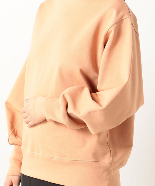 EDITION（エディション）の「HIGH TWIST SWEAT コットンビッグプルオーバー（スウェット・レディース・ブラック/サックスブルー/ピンク・FREE）」の5枚目の写真