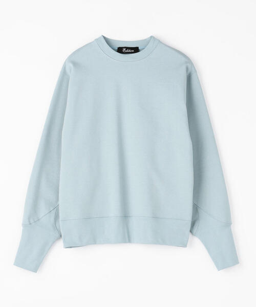 EDITION（エディション）の「HIGH TWIST SWEAT コットンビッグプルオーバー（スウェット・レディース・ブラック/サックスブルー/ピンク・FREE）」の18枚目の写真