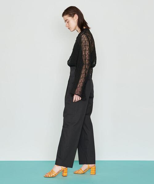 AEWEN MATOPH（イウエン マトフ）の「＜AEWEN MATOPH（イウエン マトフ）＞サイドボタン パンツ（その他パンツ・レディース・ホワイト/ブラック・36/34/38）」の3枚目の写真