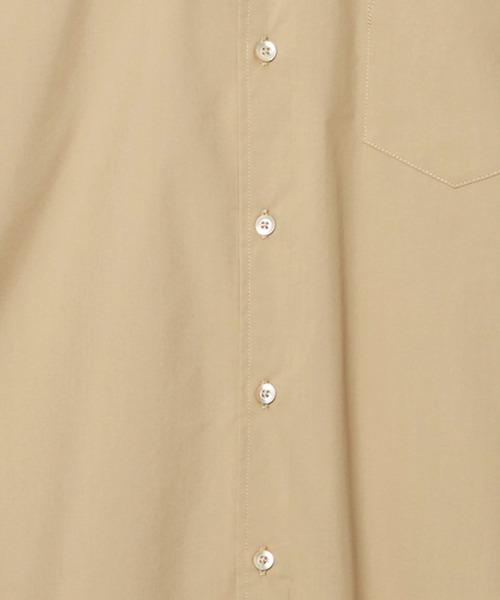 Milok（ミロック）の「SOLOTEX STRECH COTTON THE SHIRT（シャツ/ブラウス・メンズ・ブラック/ベージュ・44/48/46）」の6枚目の写真