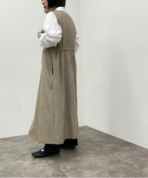 apres jour mignon（アプレジュールミニョン）の「2ＷＡＹチェックジレ【ZOZOTOWN限定アイテム】（ベスト・レディース・ブラウン系その他・フリー/X-LARGE）」の5枚目の写真