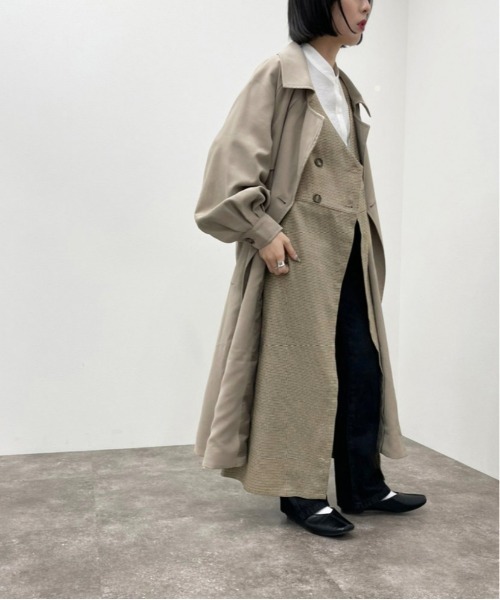 apres jour mignon（アプレジュールミニョン）の「2ＷＡＹチェックジレ【ZOZOTOWN限定アイテム】（ベスト・レディース・ブラウン系その他・フリー/X-LARGE）」の12枚目の写真