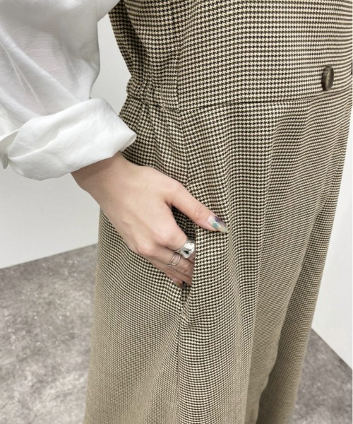 apres jour mignon（アプレジュールミニョン）の「2ＷＡＹチェックジレ【ZOZOTOWN限定アイテム】（ベスト・レディース・ブラウン系その他・フリー/X-LARGE）」の9枚目の写真