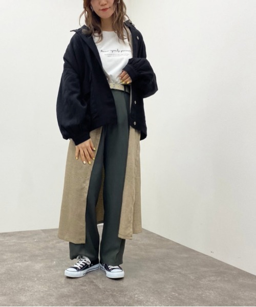 apres jour mignon（アプレジュールミニョン）の「2ＷＡＹチェックジレ【ZOZOTOWN限定アイテム】（ベスト・レディース・ブラウン系その他・フリー/X-LARGE）」の13枚目の写真