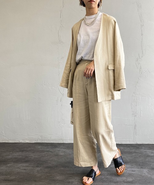 THE SHINZONE（ザ　シンゾーン）の「[THE SHINZONE/ザ シンゾーン] クルーネックTシャツ（Tシャツ/カットソー・レディース・グレー/ブラック/ホワイト・F）」の11枚目の写真