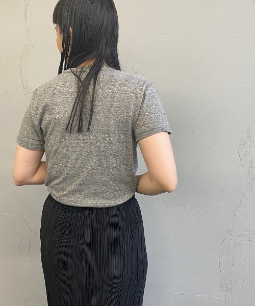 THE SHINZONE（ザ　シンゾーン）の「[THE SHINZONE/ザ シンゾーン] クルーネックTシャツ（Tシャツ/カットソー・レディース・グレー/ブラック/ホワイト・F）」の5枚目の写真