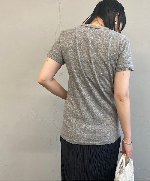 THE SHINZONE（ザ　シンゾーン）の「[THE SHINZONE/ザ シンゾーン] クルーネックTシャツ（Tシャツ/カットソー・レディース・グレー/ブラック/ホワイト・F）」の12枚目の写真